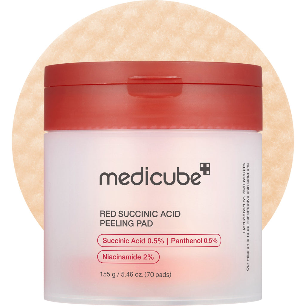 Red Succinic Acid Panthenol Pads E2