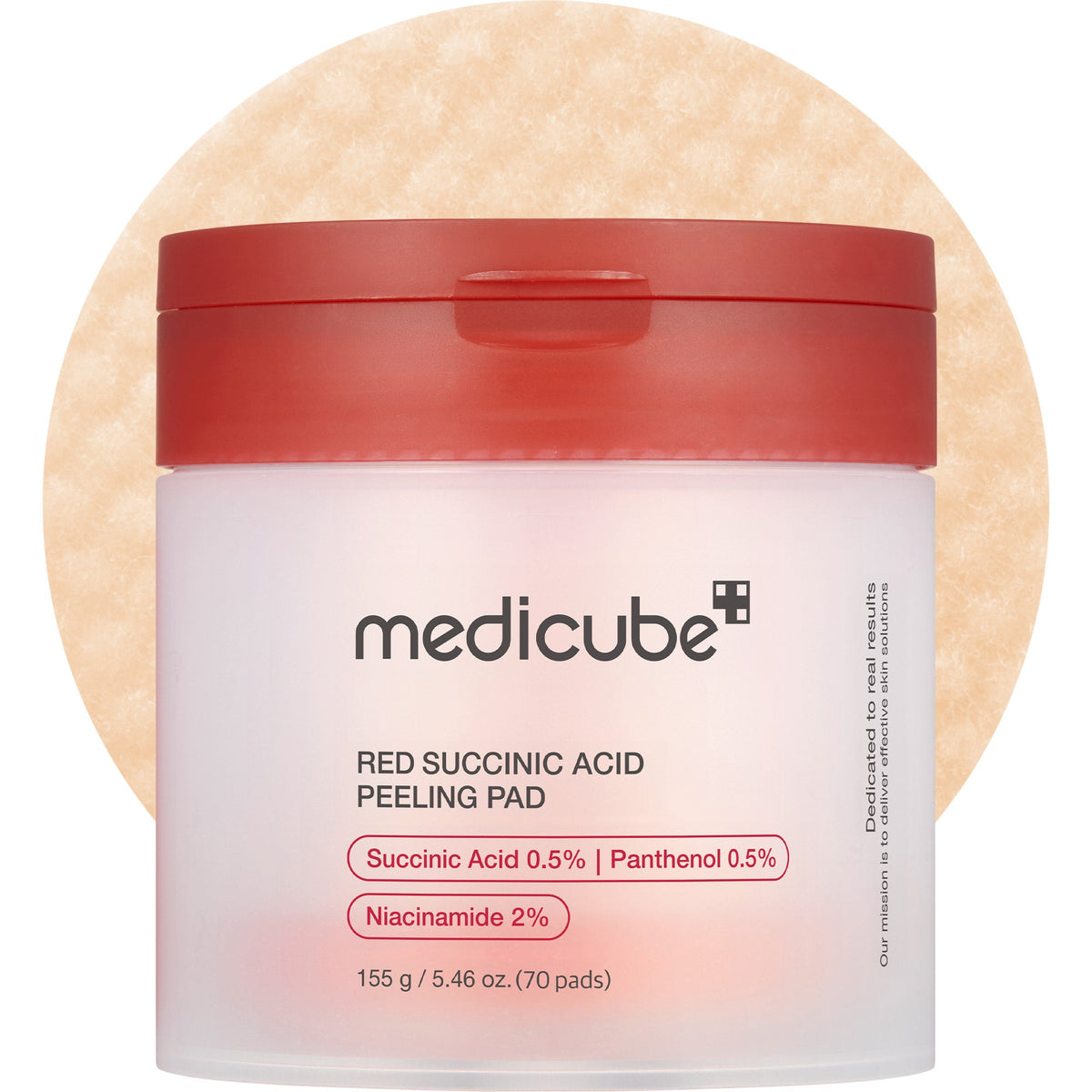 Red Succinic Acid Panthenol Pads E2