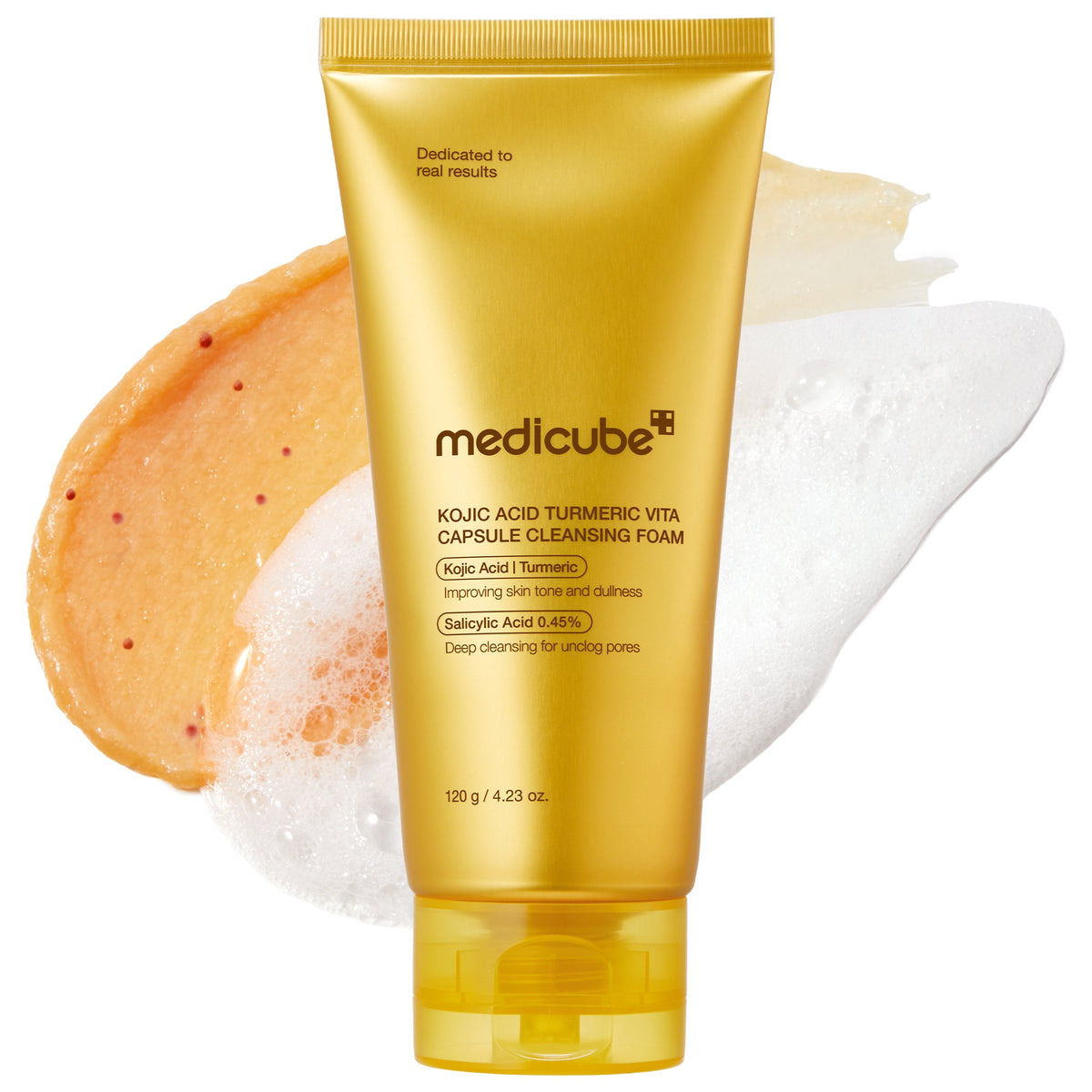 Kojic Acid Turmeric Vita Capsule Foam Cleanser P7