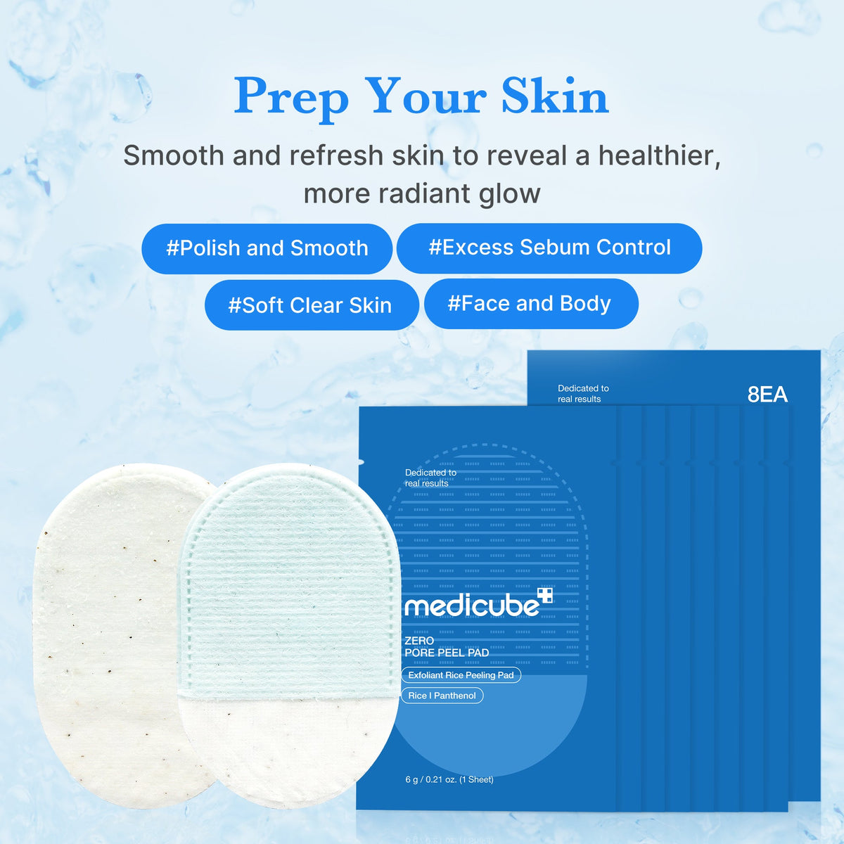 Zero Pore Peeling Pads (8ea) U5