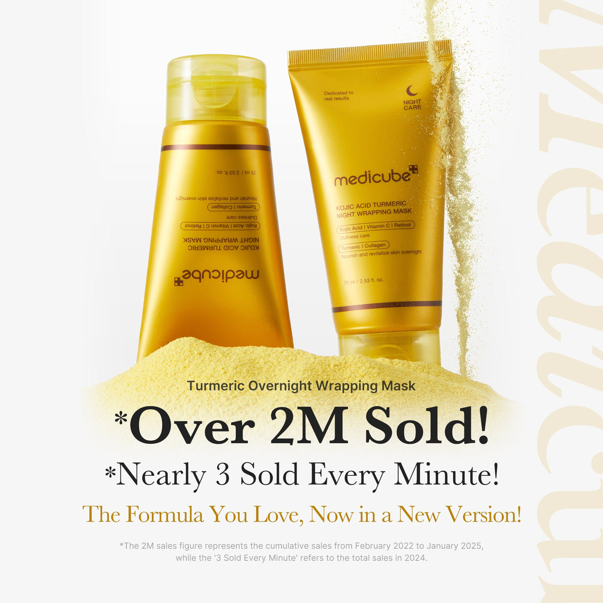Kojic Acid Turmeric Overnight Wrapping Mask G3