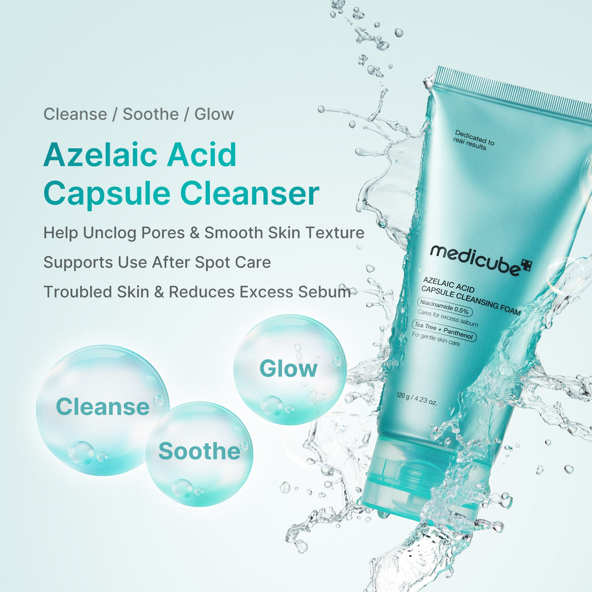 Azelaic Acid Capsule Foam Cleanser F8