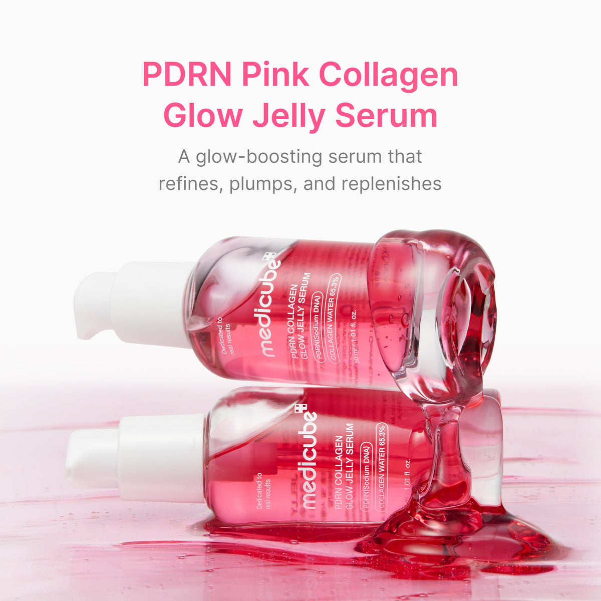 PDRN Pink Collagen Glow Jelly Serum F9