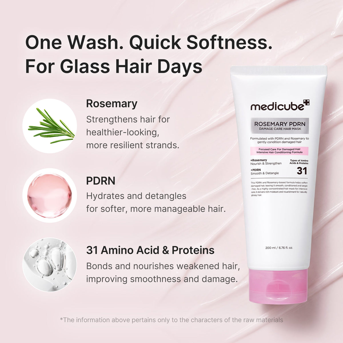 Rosemary PDRN Damage Care Hair Mask V6