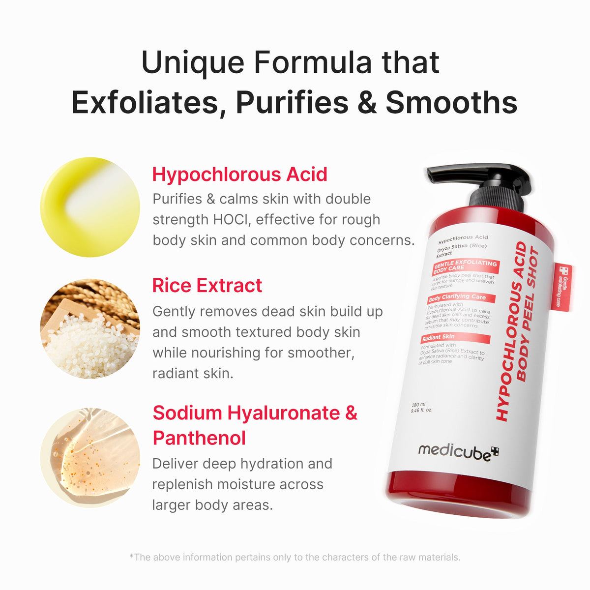 Hypochlorous Acid Rice Body Peel Shot H9