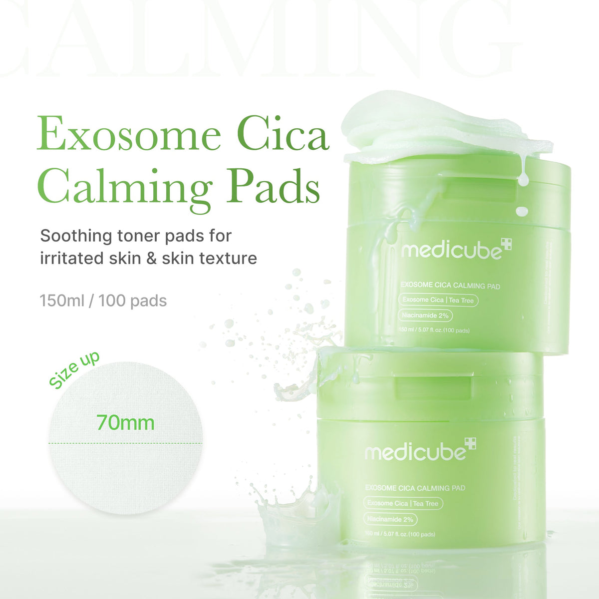 Exosome Cica Calming Toner Pads O4