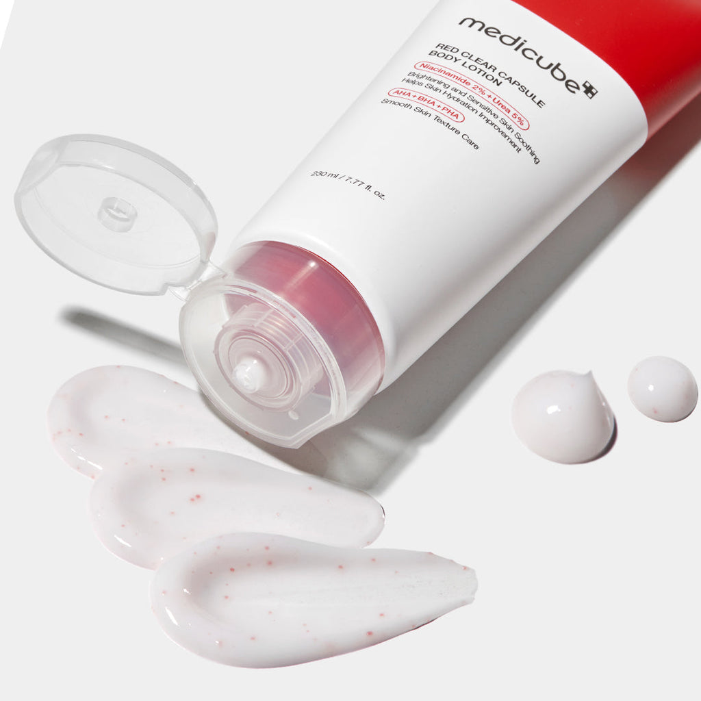 Red Clear Capsule Body Lotion A9