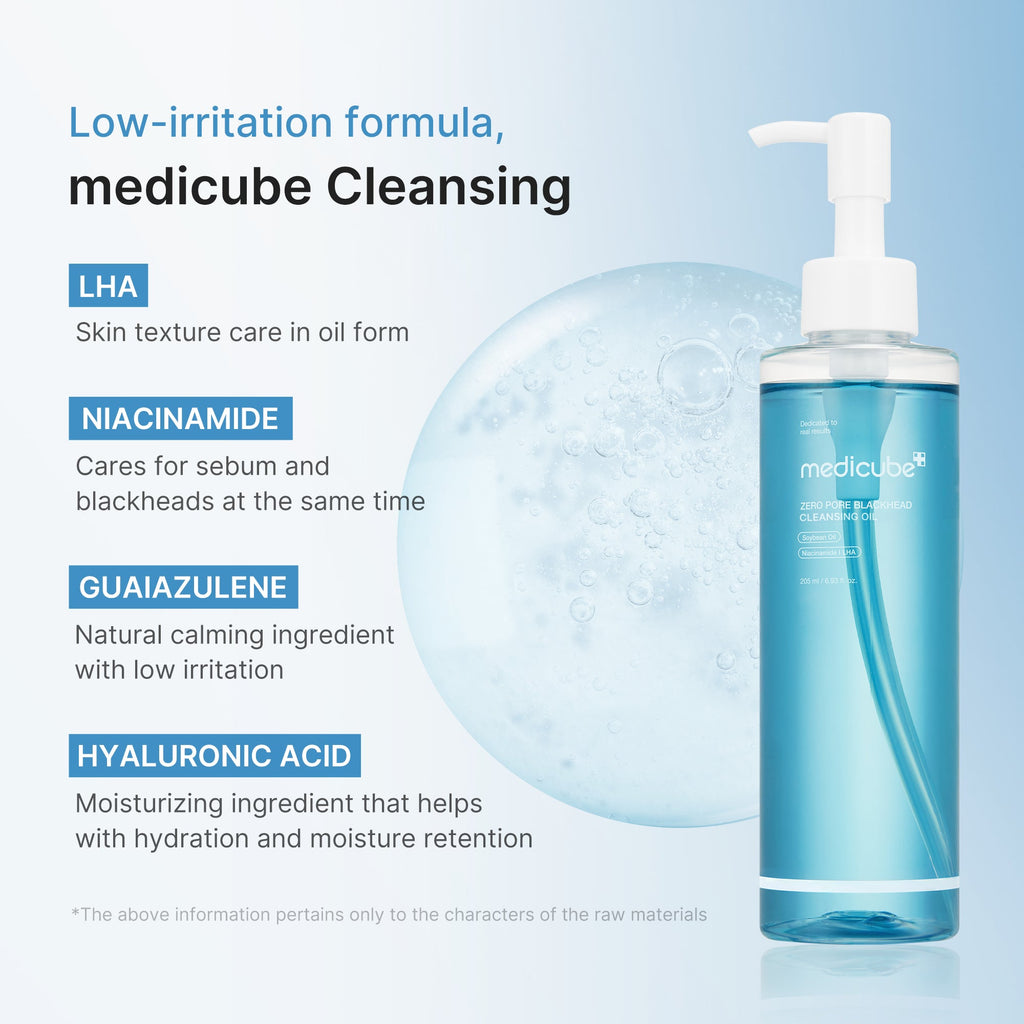 Zero Pore Blackhead Deep Cleansing Oil F5