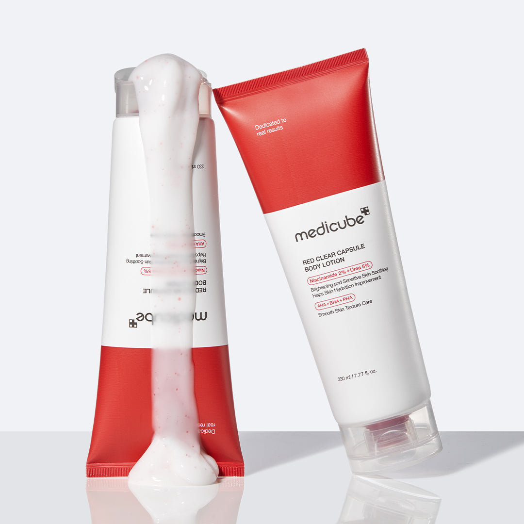 Red Clear Capsule Body Lotion A9