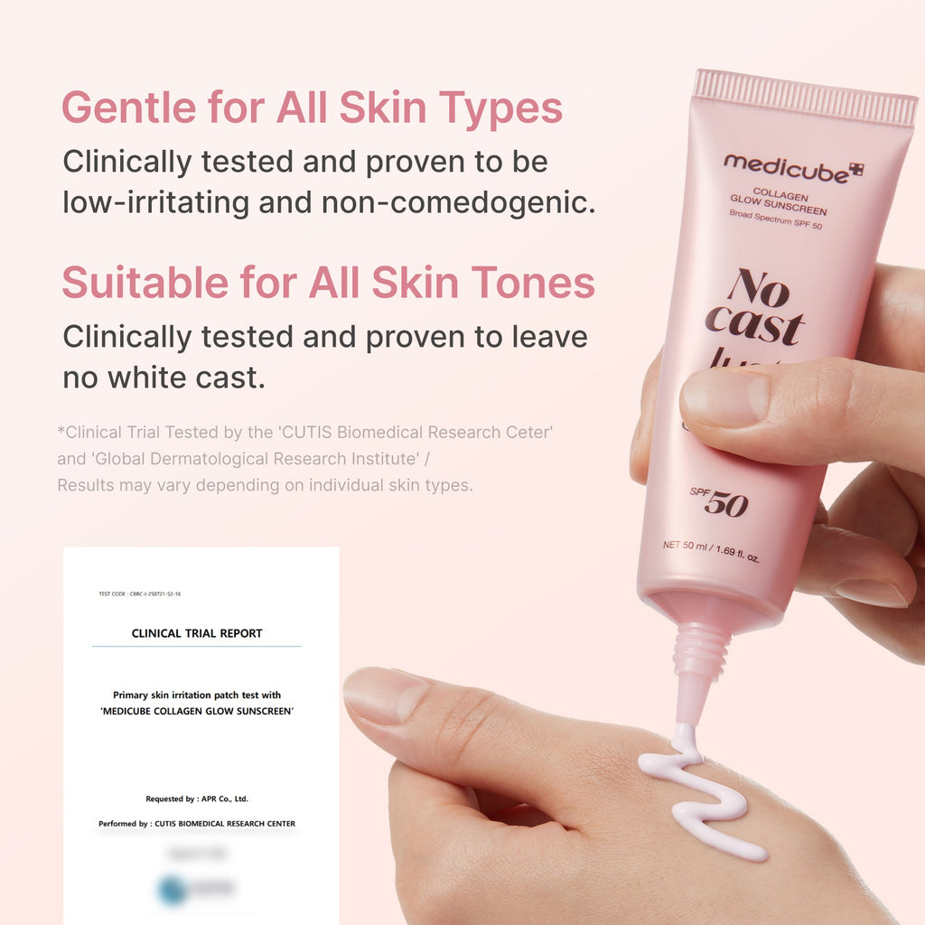 No Cast Just Glow Collagen Sunscreen A5