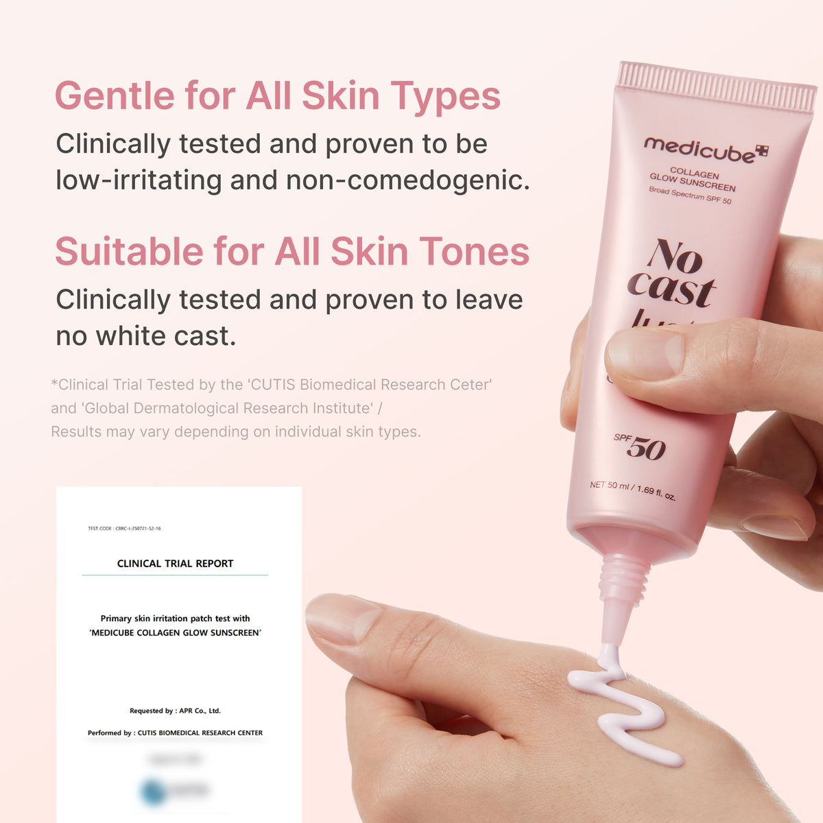No Cast Just Glow Collagen Sunscreen A5