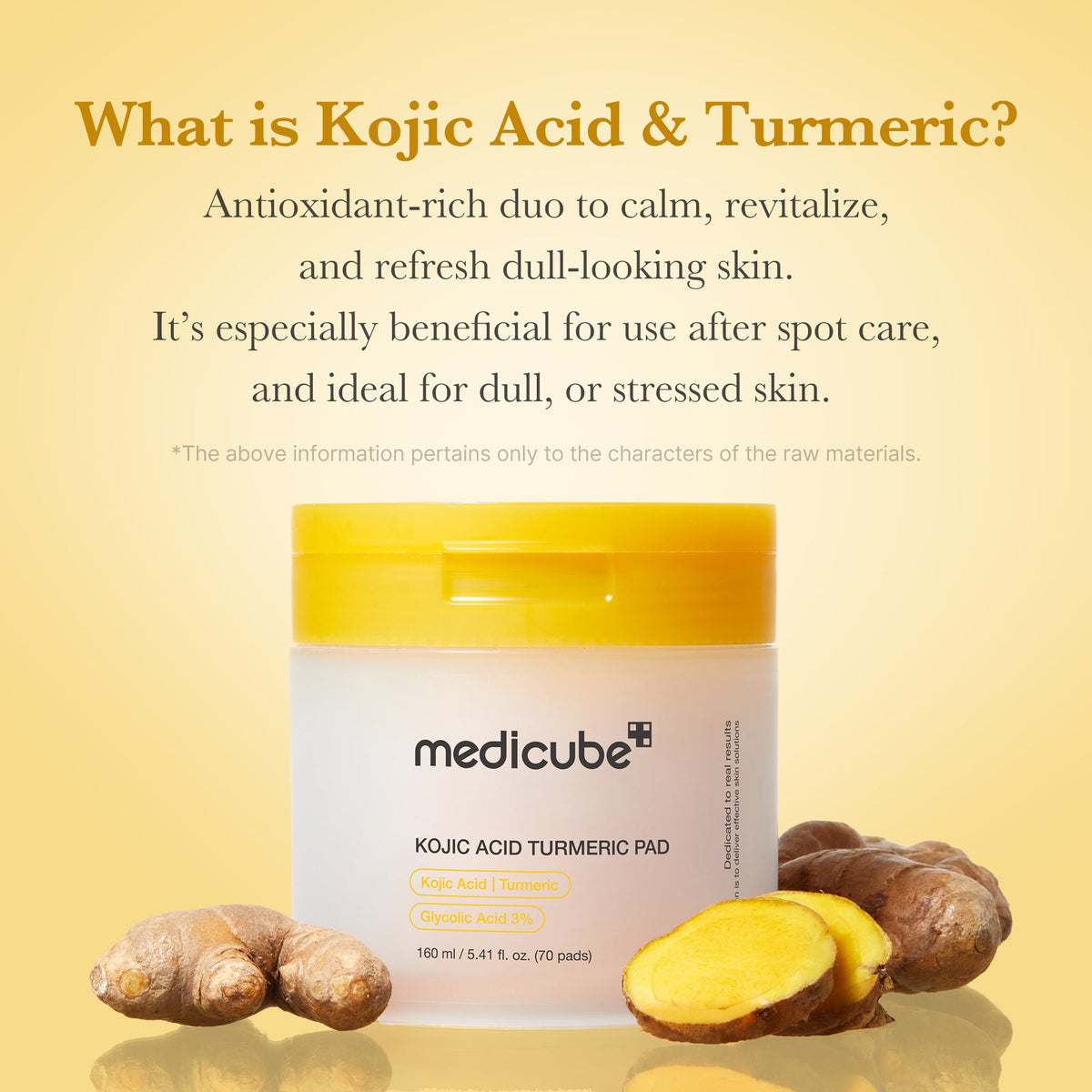 Kojic Acid Tumeric Toner Pad H1