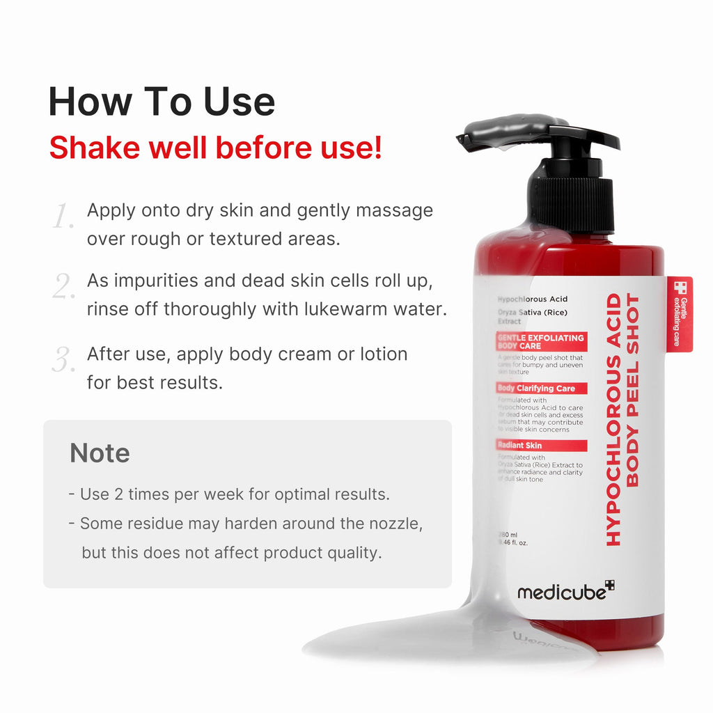 Hypochlorous Acid Rice Body Peel Shot H9