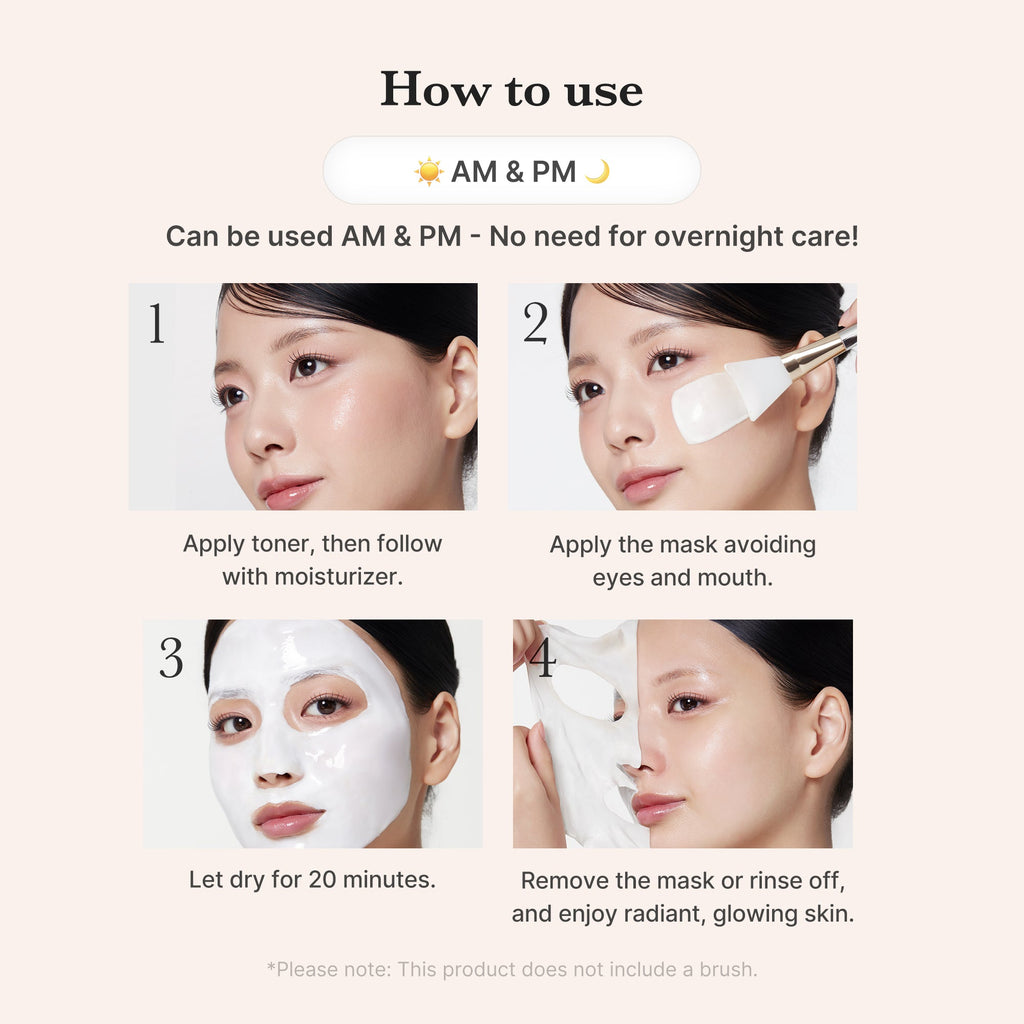 Collagen Milky Glow Daytime Wrapping Mask Q1