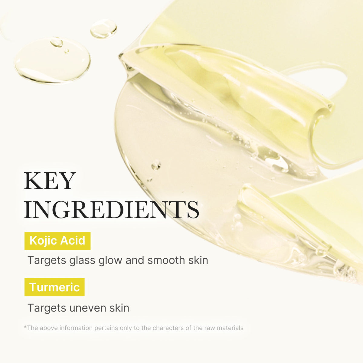 Kojic Acid Turmeric Gold Jelly Gel Mask B4