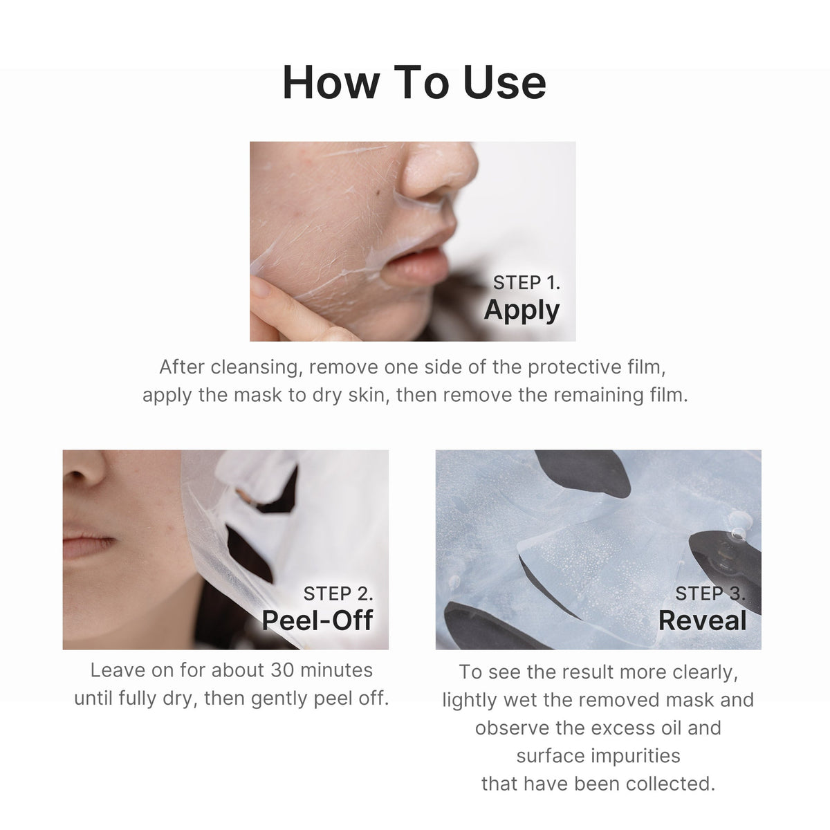 Hypochlorous Acid Peel Mask J1