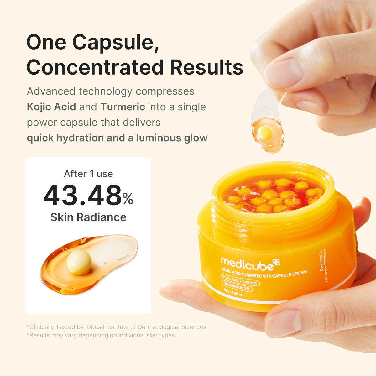 Kojic Acid Turmeric Vita Capsule Cream K9