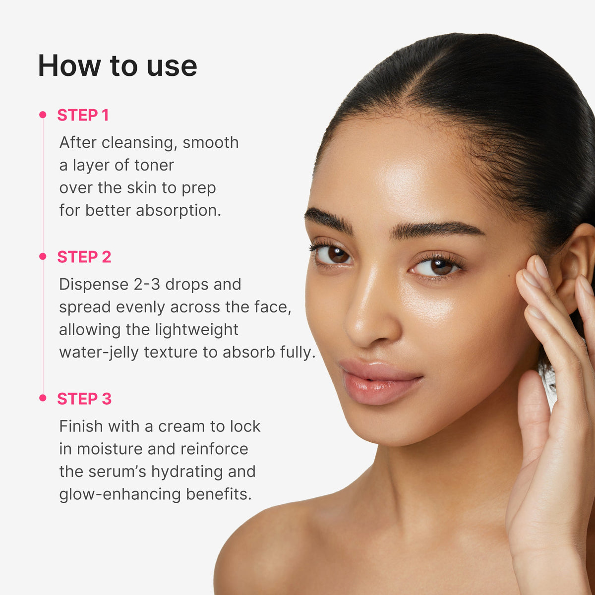 PDRN Pink Collagen Glow Jelly Serum F9