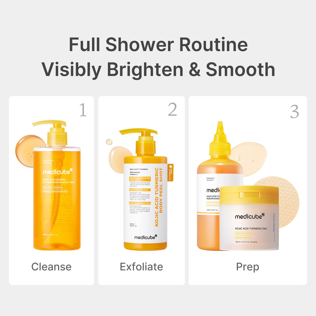 Kojic Acid Turmeric Brightening Body Wash A4