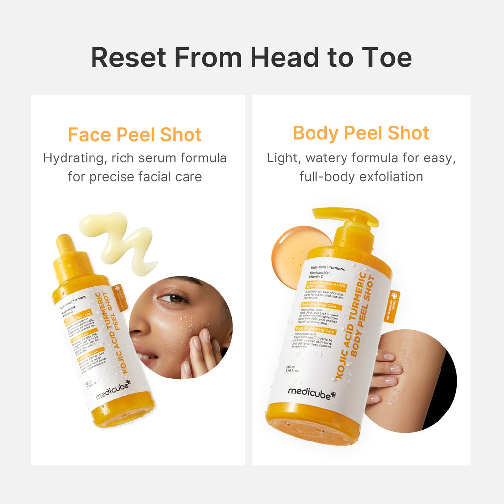 Kojic Acid Turmeric Body Peel Shot T3