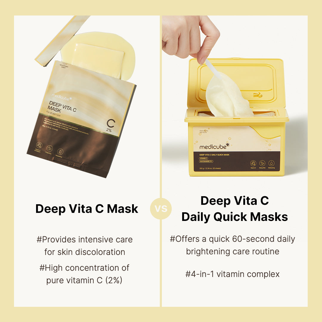 Deep Vita C Daily Quick Masks G8