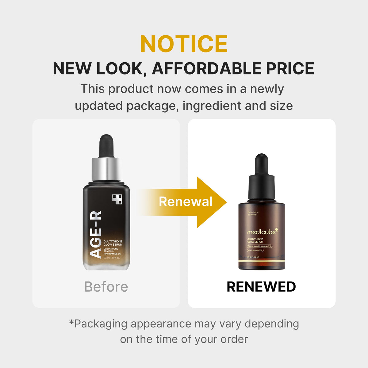 AGE-R Glutathione Glow Serum O3