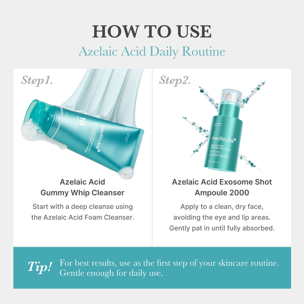 Azelaic Acid Exosome Shot Q1