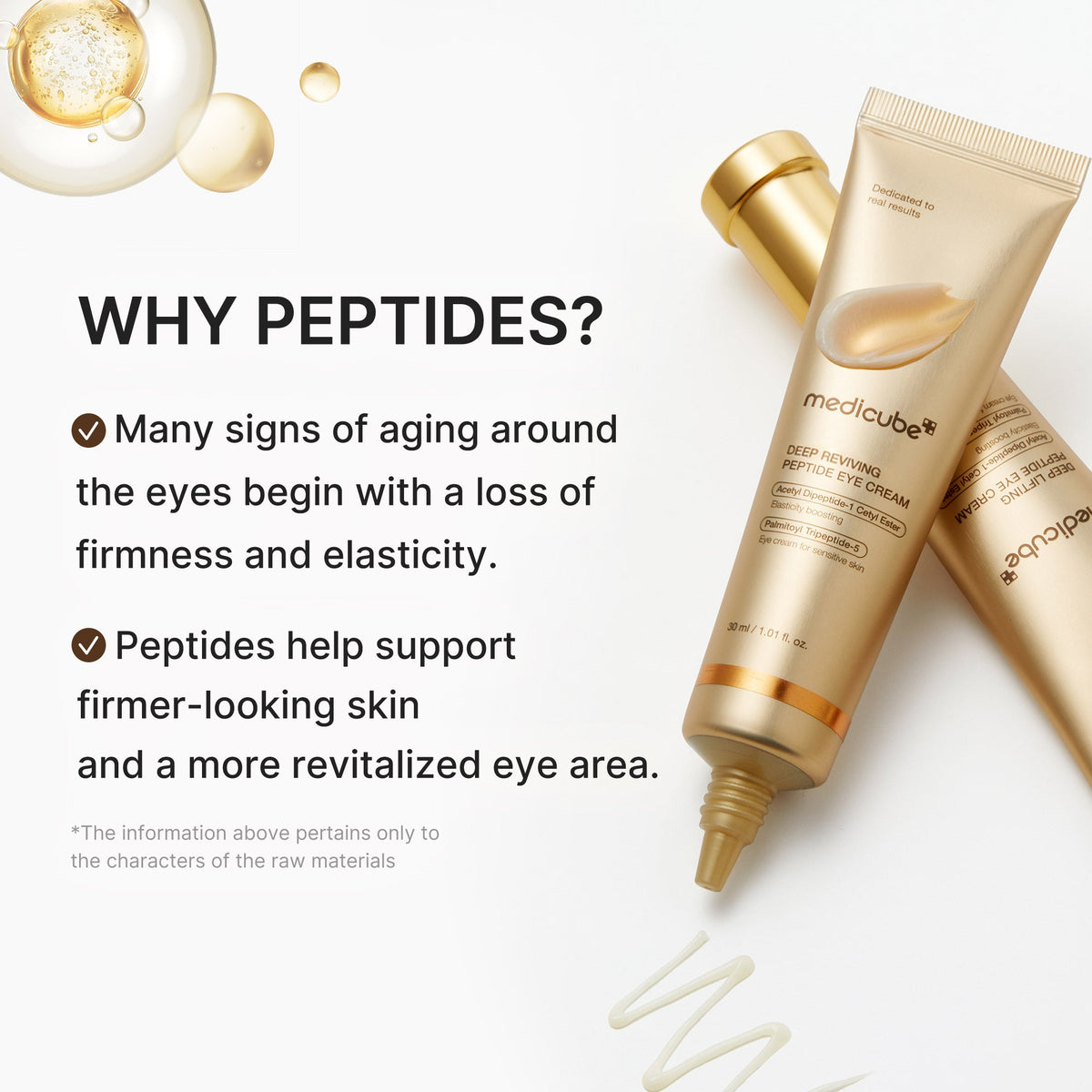 Deep Reviving Peptide Eye Cream G8