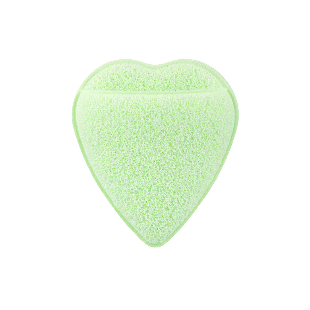 Clover Heart Facial Sponge R7