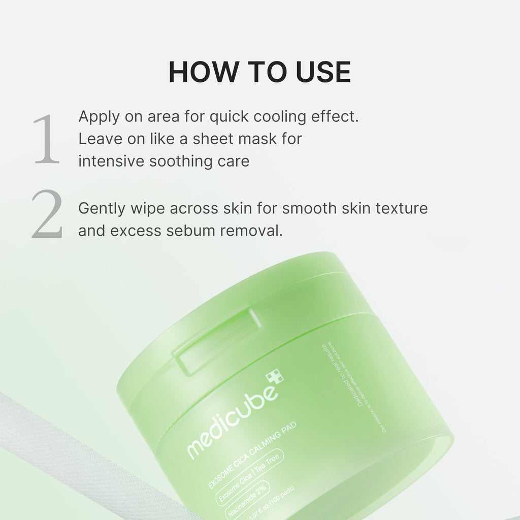 Exosome Cica Calming Toner Pads O4