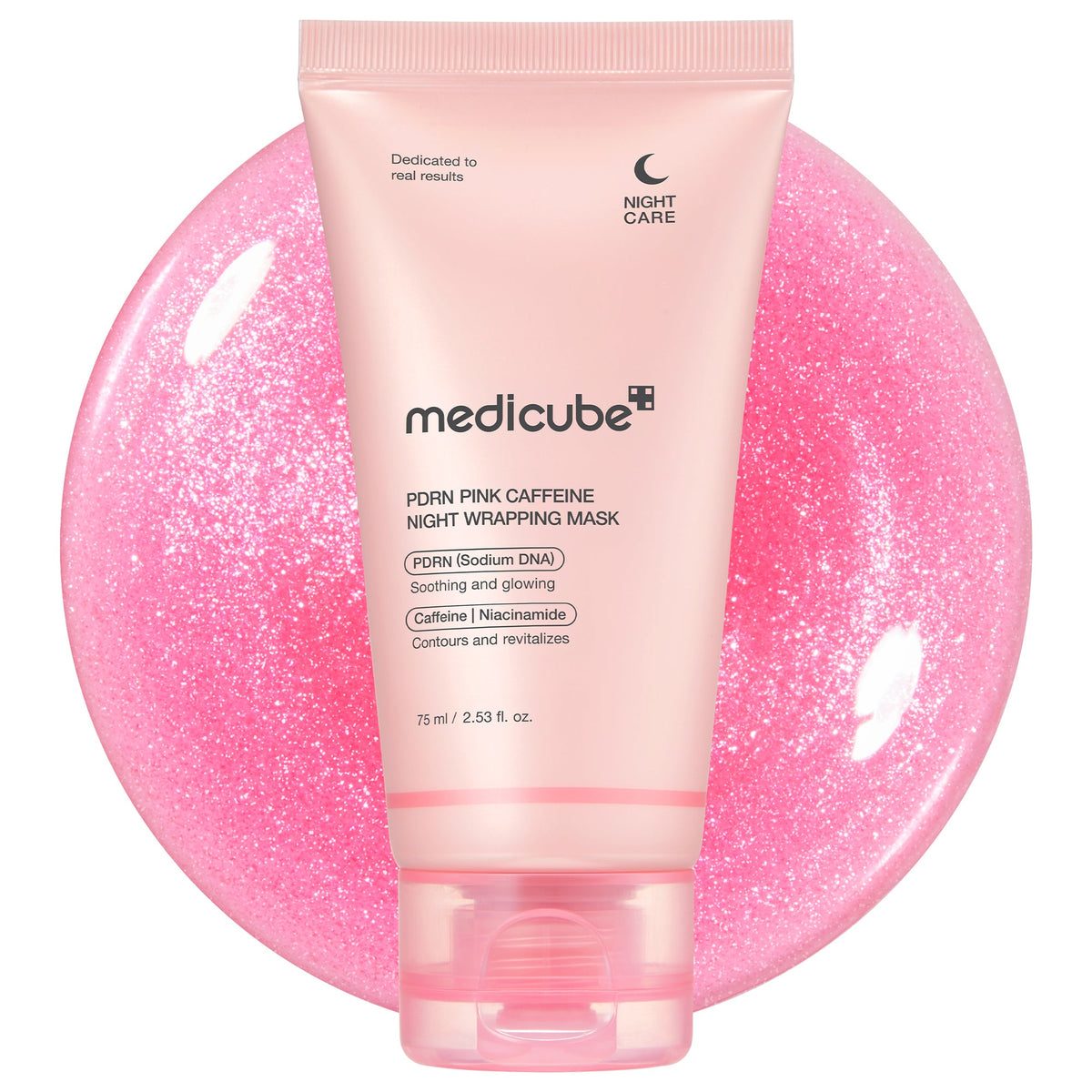 PDRN Pink Caffeine Overnight Wrapping Mask K0