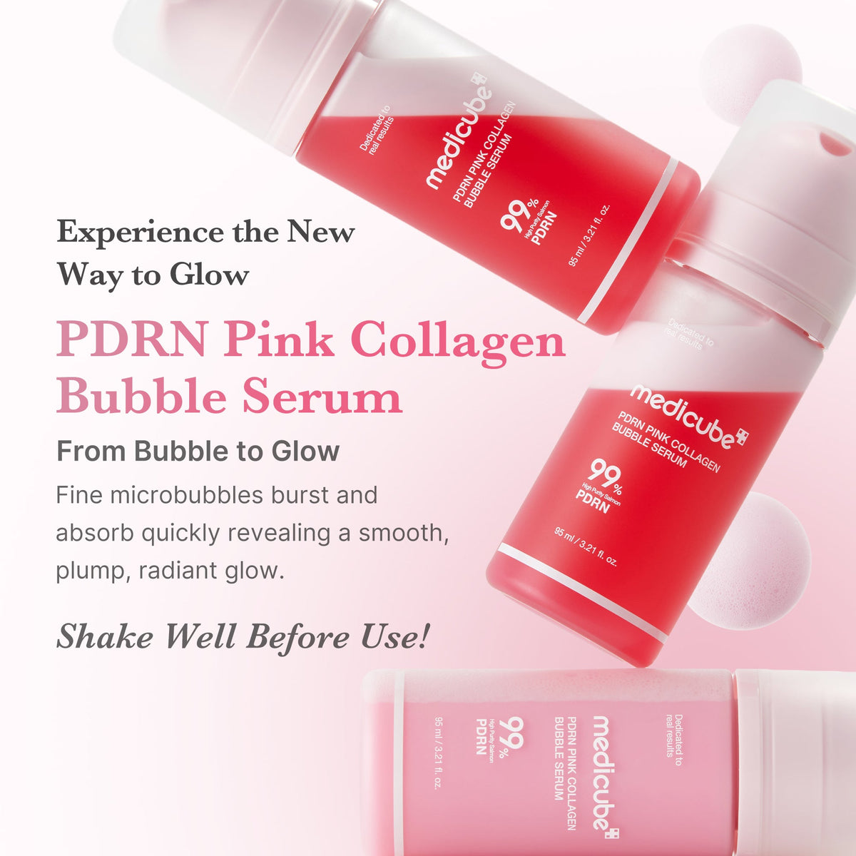 PDRN Pink Collagen Bubble Serum P0