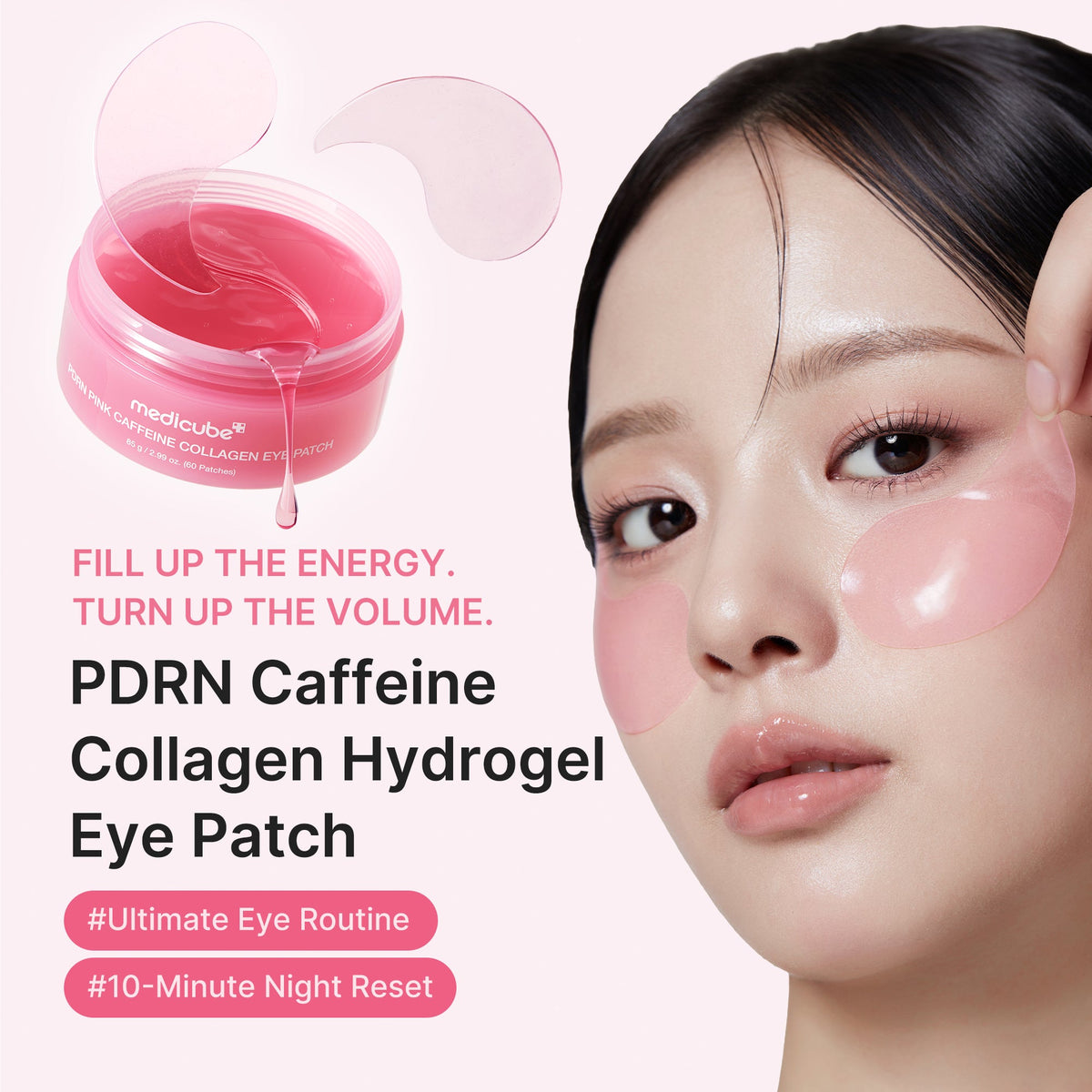 PDRN Caffeine Collagen Eye Patch V9