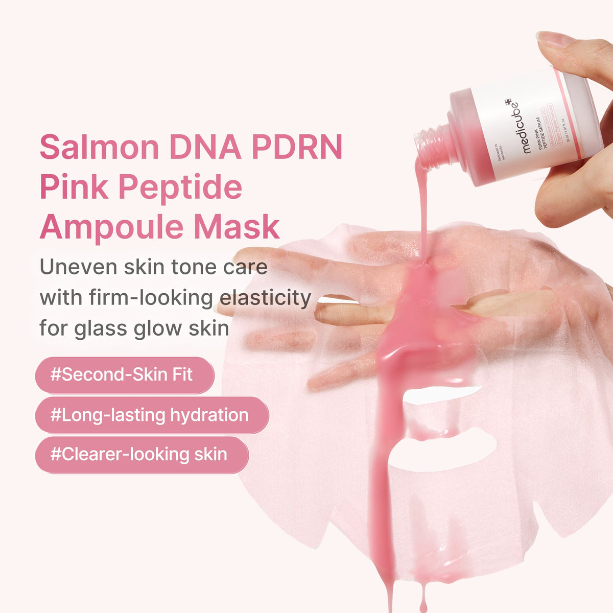 PDRN Pink Peptide Ampoule Mask B8