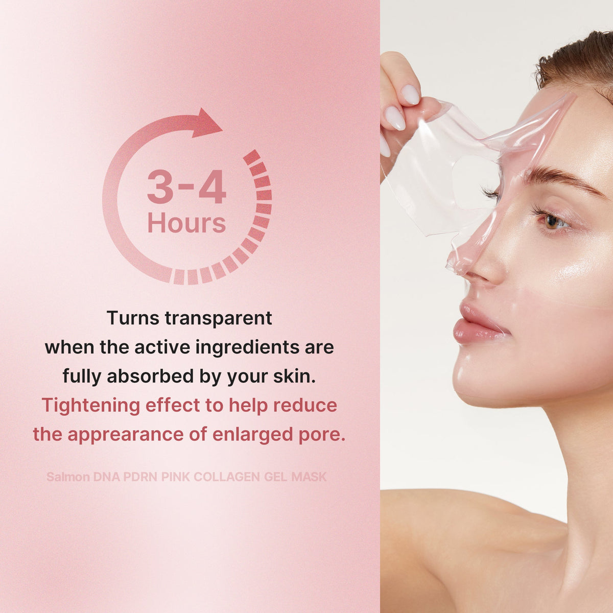 Salmon PDRN Pink Collagen Jelly Gel Mask H5