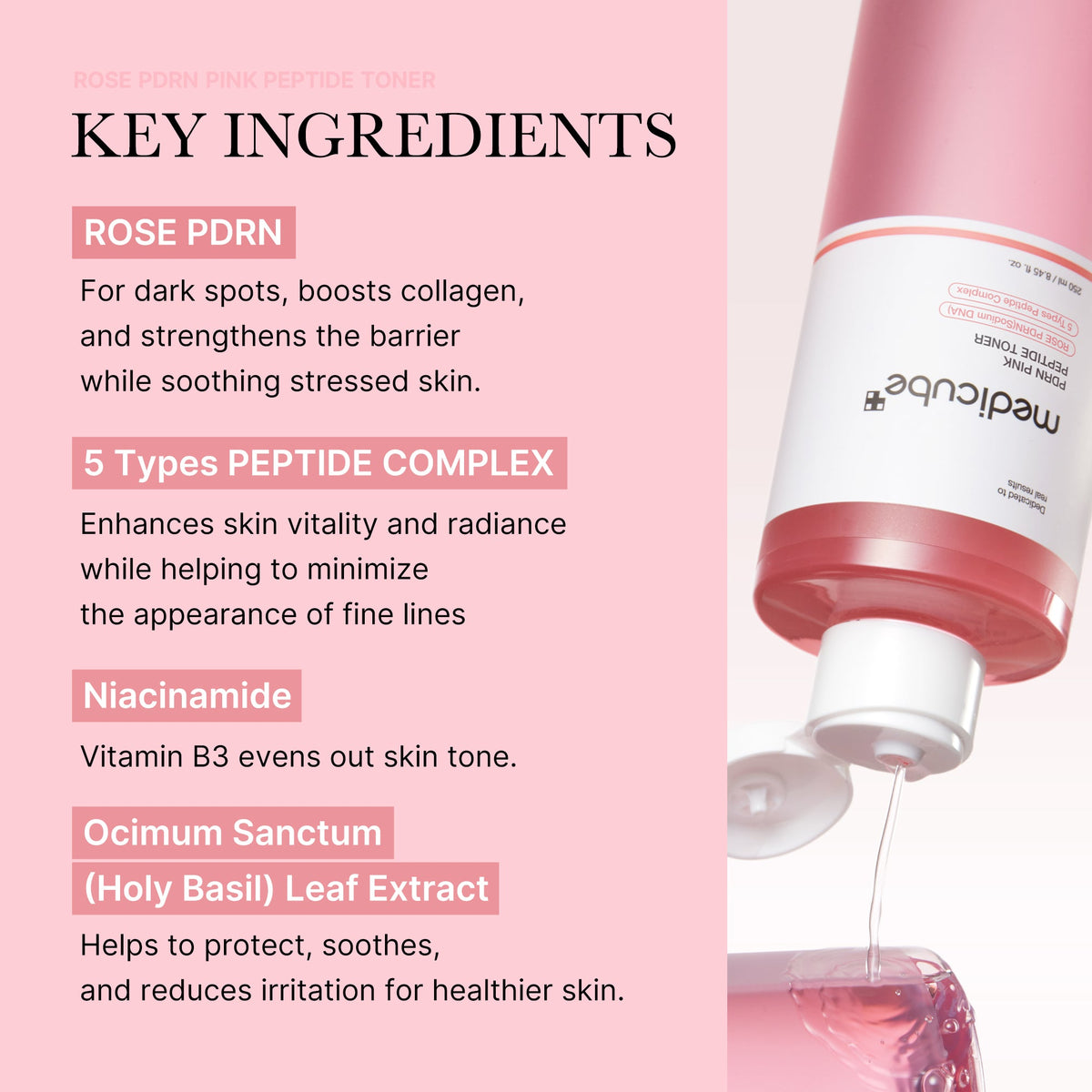 PDRN Pink Peptide Toner A6