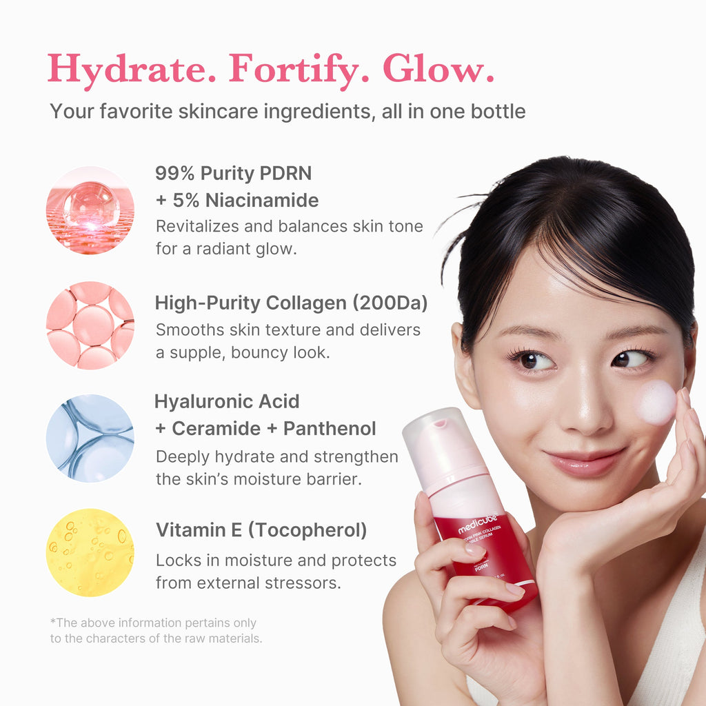 PDRN Pink Collagen Bubble Serum P0