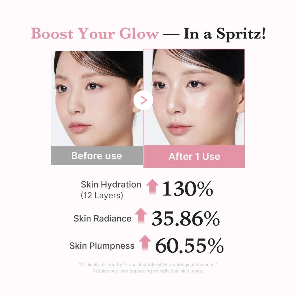 PDRN Pink Collagen Glow Jelly Mist Serum A5