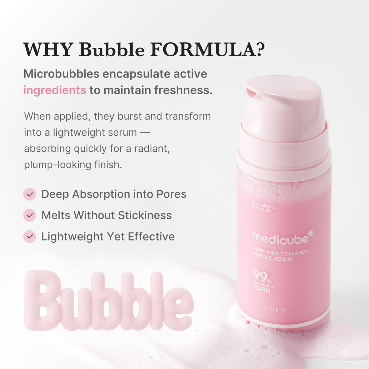 PDRN Pink Collagen Bubble Serum P0