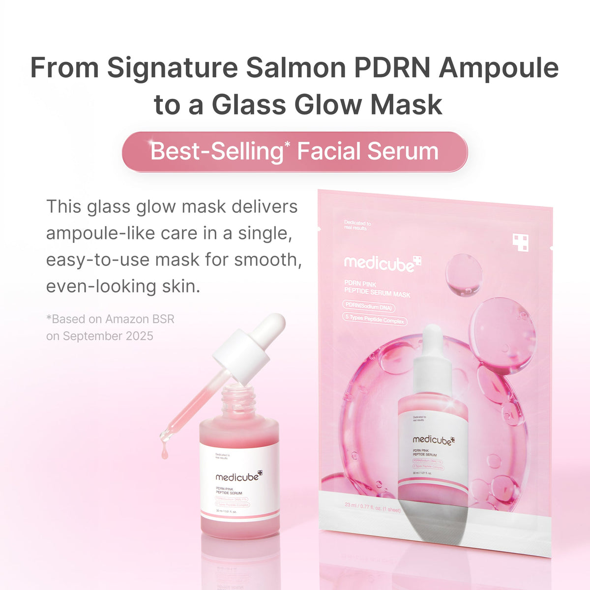 PDRN Pink Peptide Ampoule Mask B8