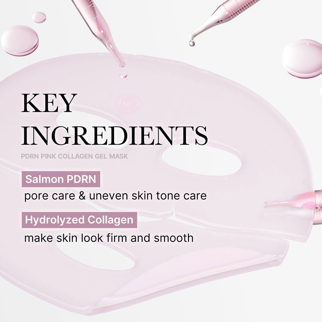 Salmon PDRN Pink Collagen Jelly Gel Mask W8