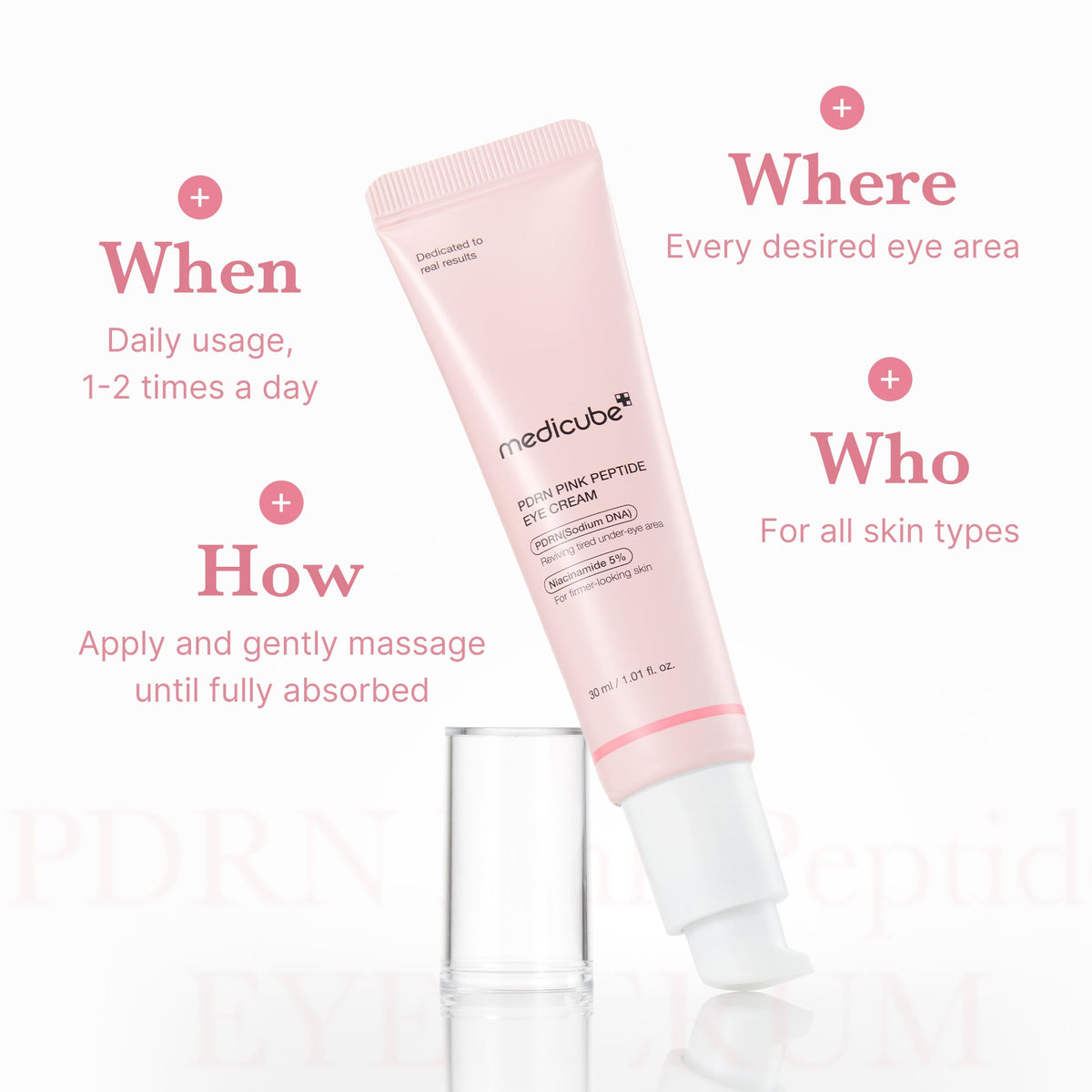 PDRN Pink Peptide Eye Cream K6