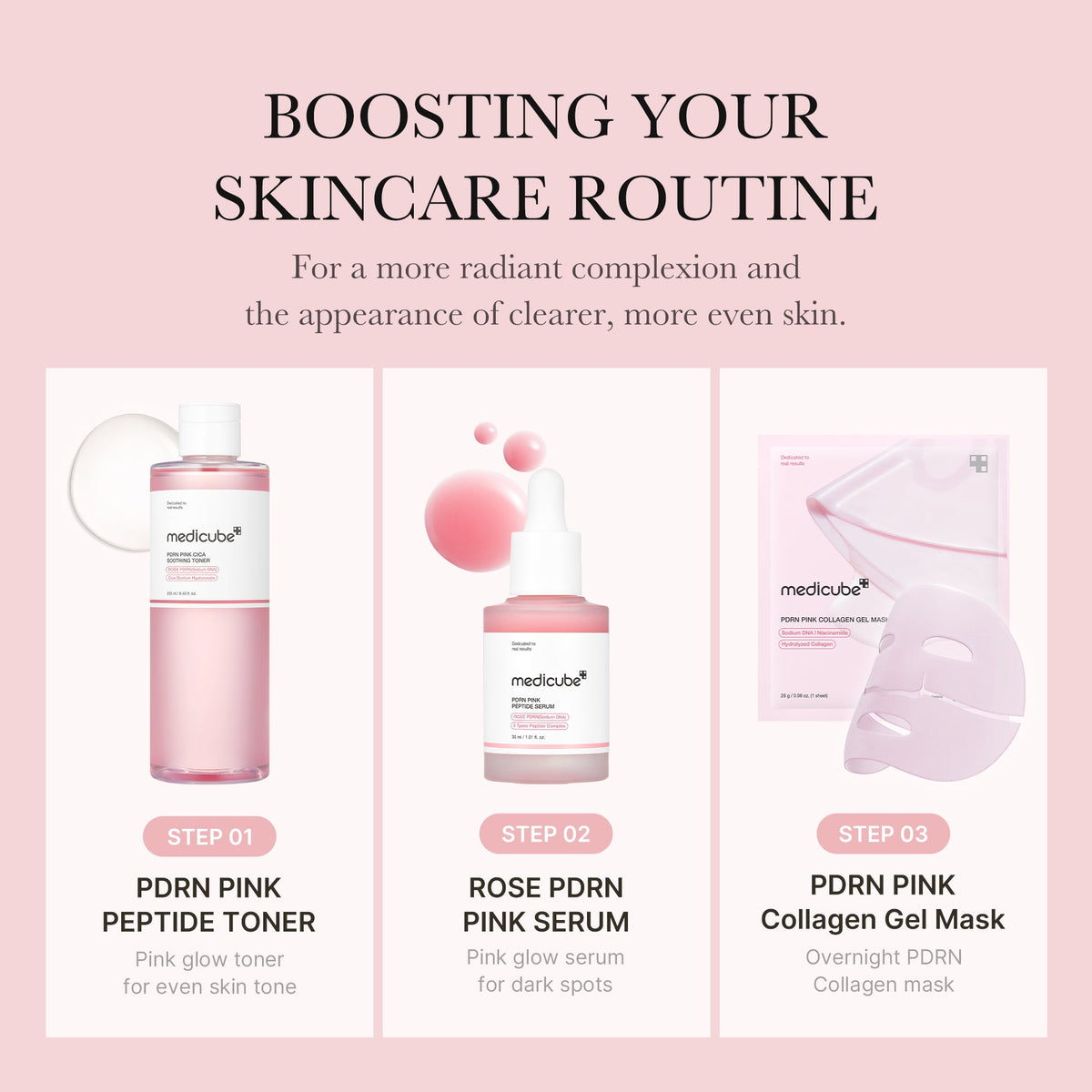 PDRN Pink Peptide Toner S1