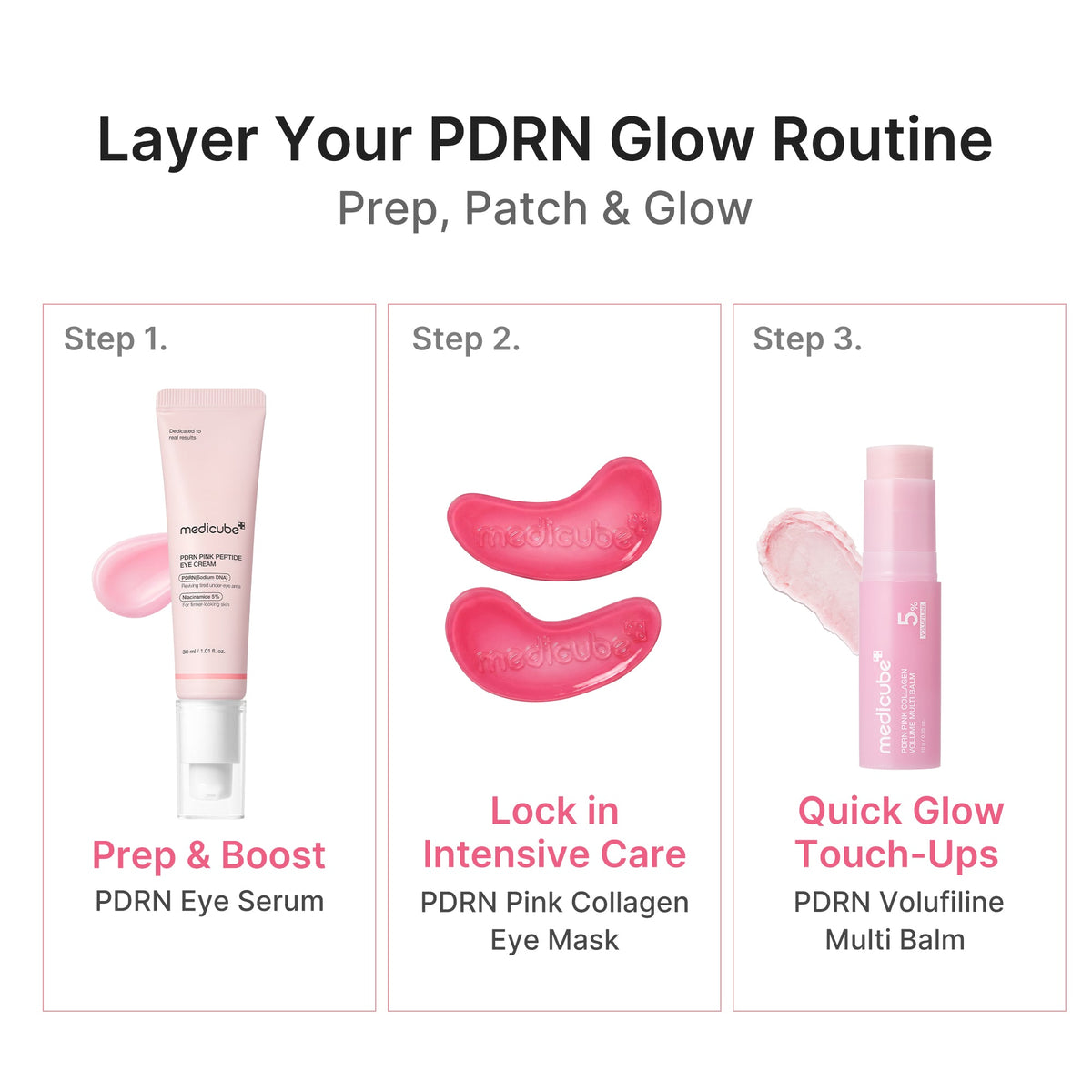 PDRN Pink Collagen Jelly Eye Mask A3