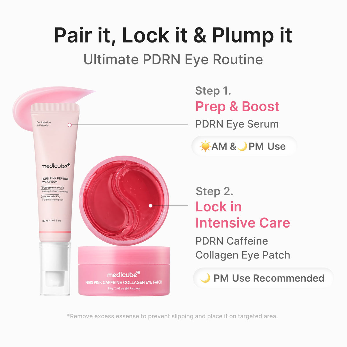 PDRN Caffeine Collagen Eye Patch V9