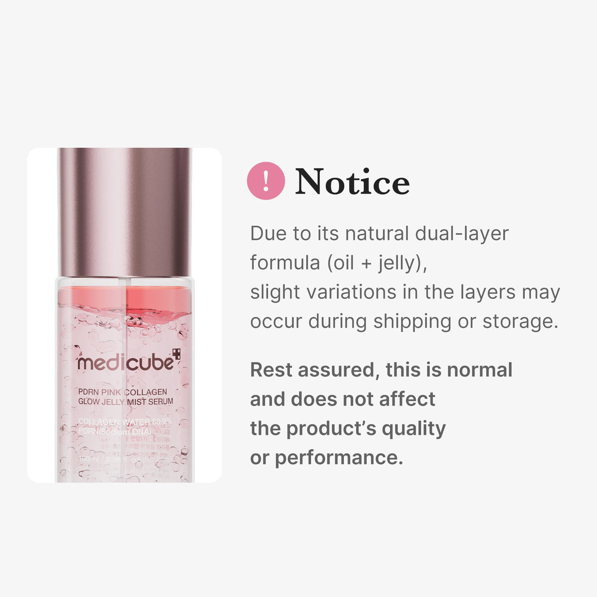 PDRN Pink Collagen Glow Jelly Mist Serum N7