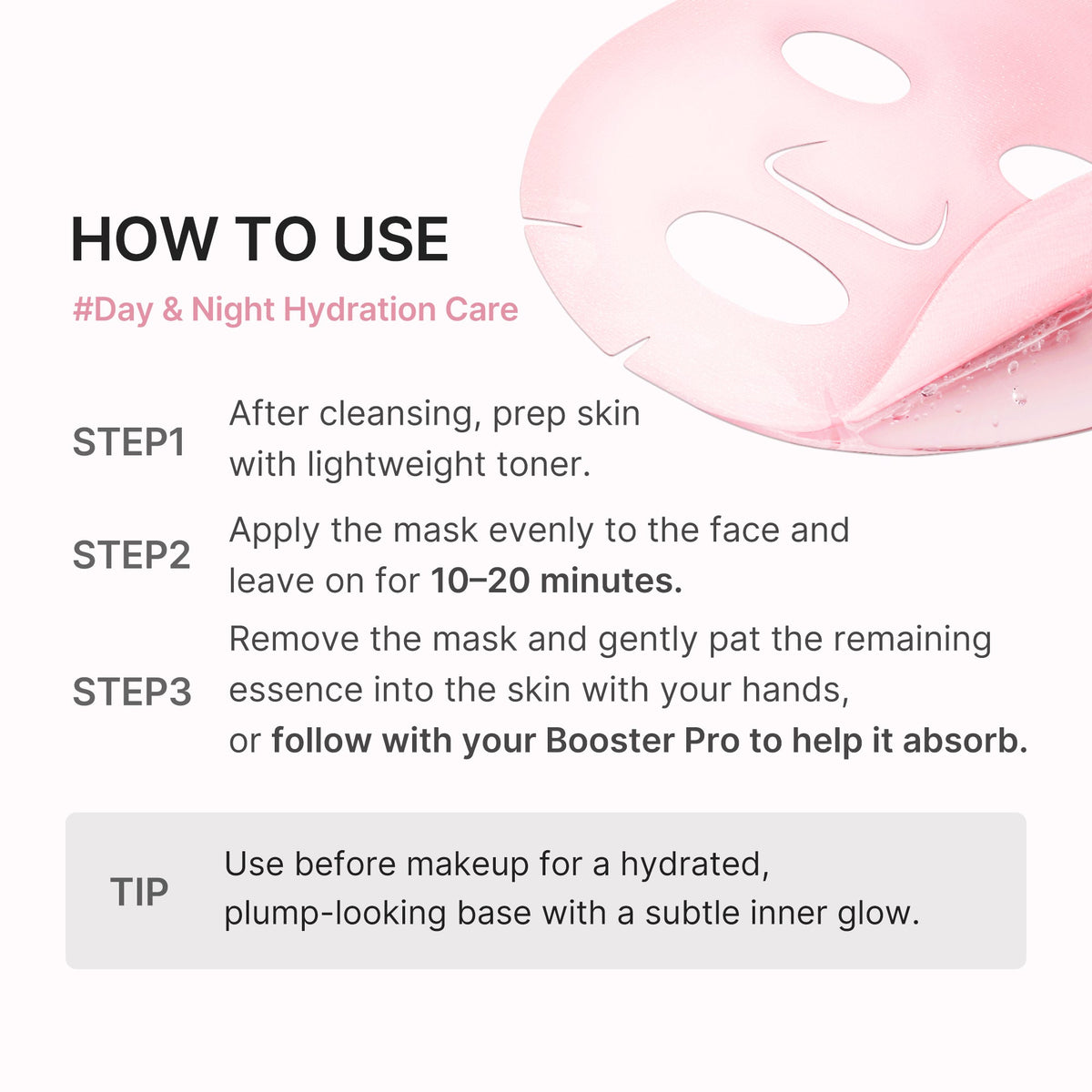 PDRN Pink Peptide Ampoule Mask B8