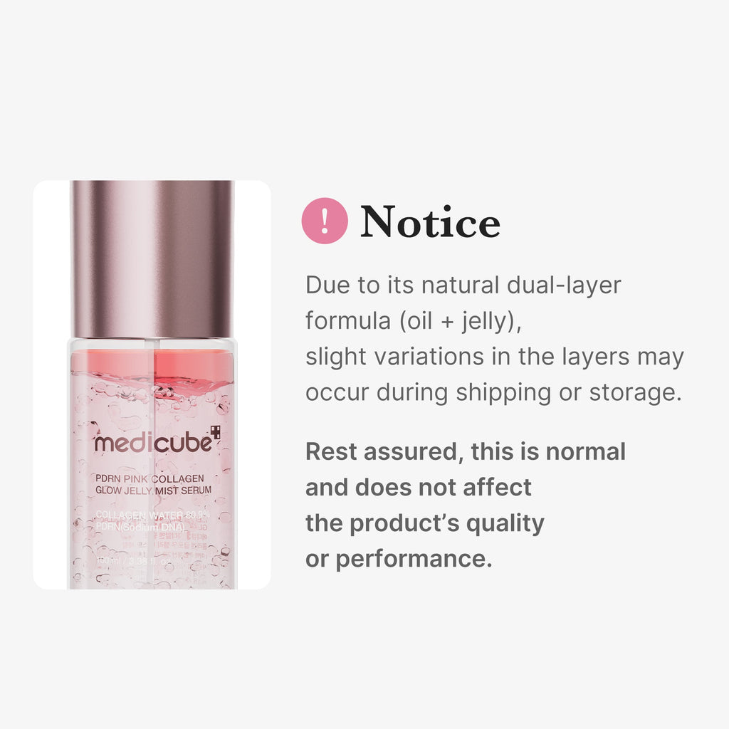 PDRN Pink Collagen Glow Jelly Mist Serum A5