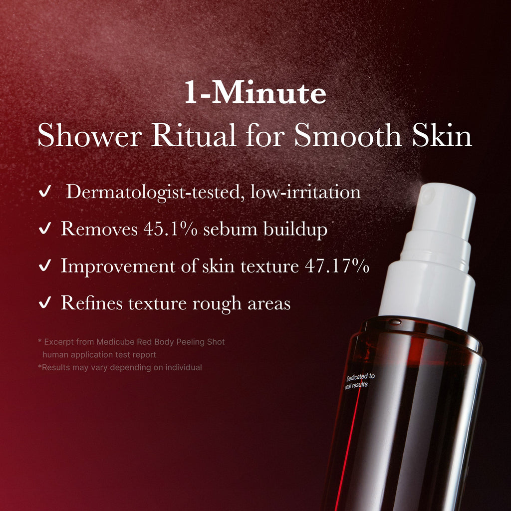 Red Body Peeling Shot Cleanser V4